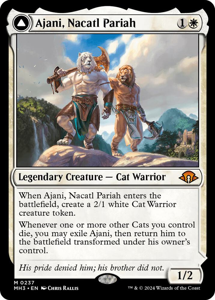 Ajani, Nacatl Pariah - Modern Horizons 3 (MH3) - FOIL