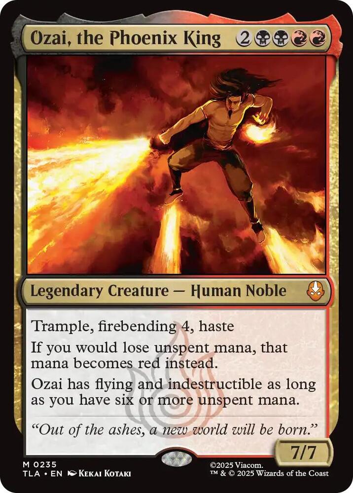 Ozai, the Phoenix King - Avatar: The Last Airbender (TLA) - FOIL