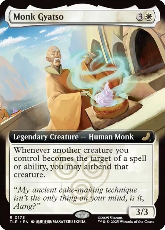 Monk Gyatso (Extended Art) - Avatar: The Last Airbender: Eternal-Legal (TLE) - FOIL