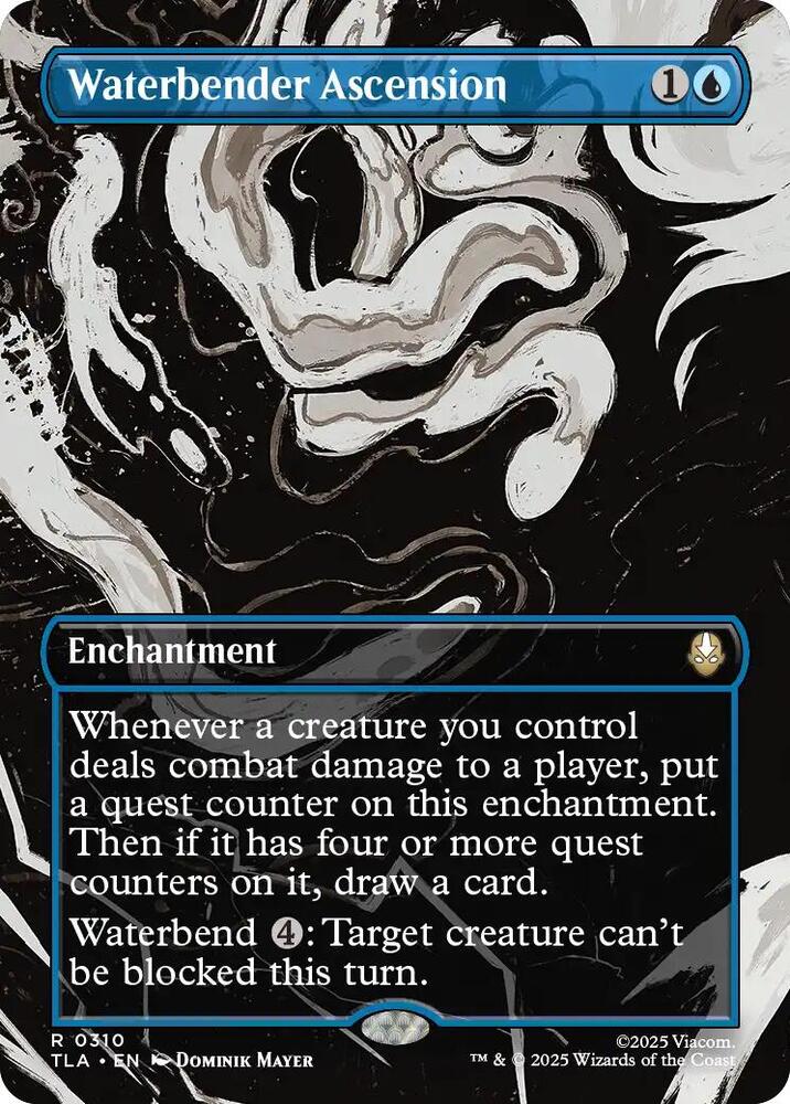 Waterbender Ascension (Borderless) - Avatar: The Last Airbender (TLA) - FOIL