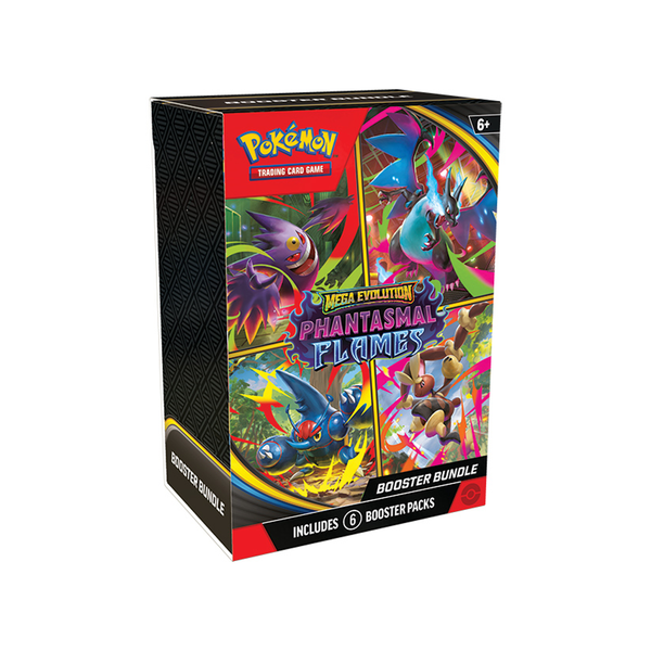 Pokemon TCG: Mega Evolution 02 Phantasmal Flames- Booster Bundle