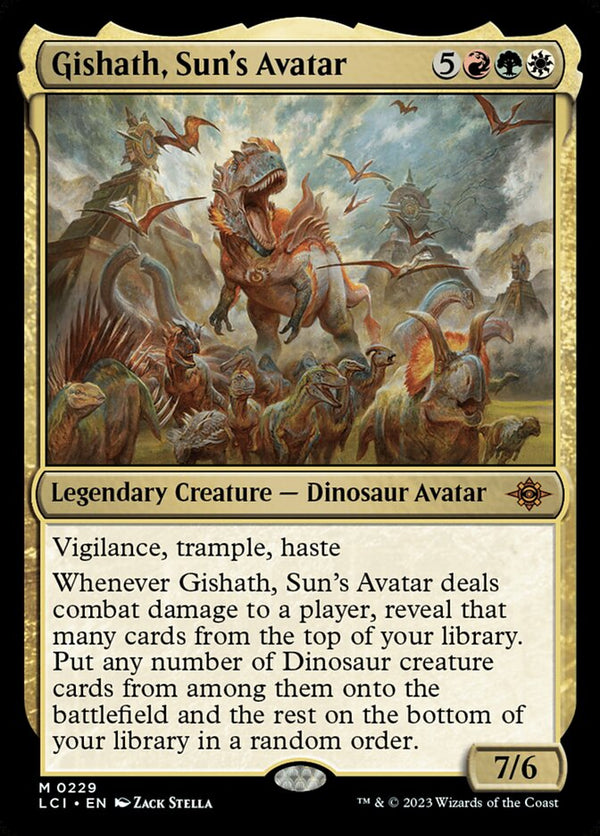 Gishath, Sun's Avatar - The Lost Caverns of Ixalan (LCI)