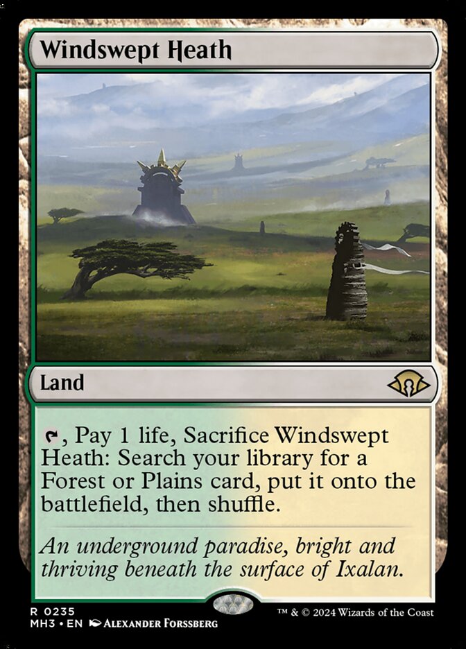 Windswept Heath - Modern Horizons 3 (MH3) - FOIL