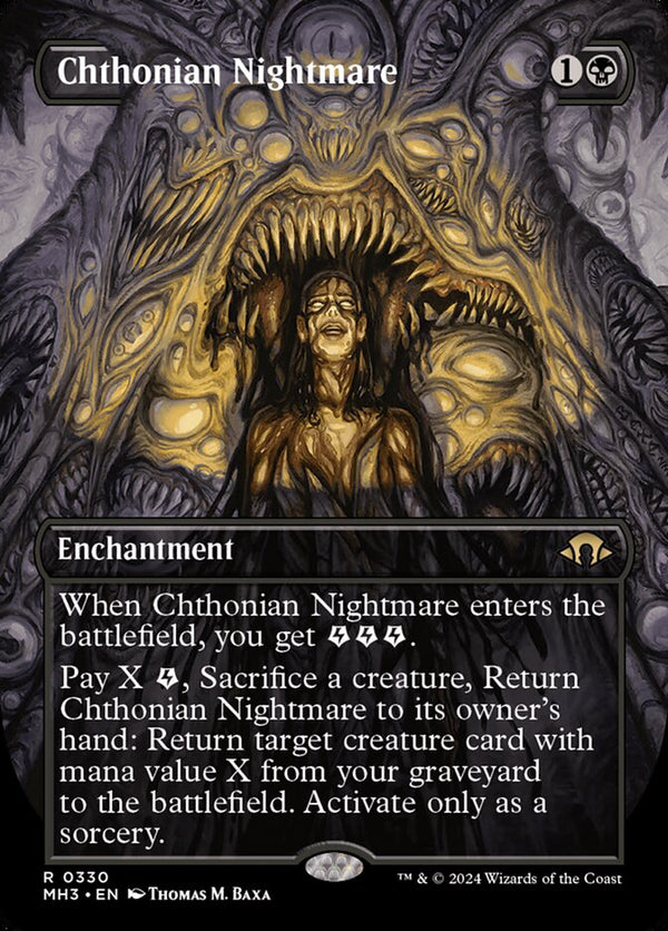 Chthonian Nightmare (Borderless) - Modern Horizons 3 (MH3)