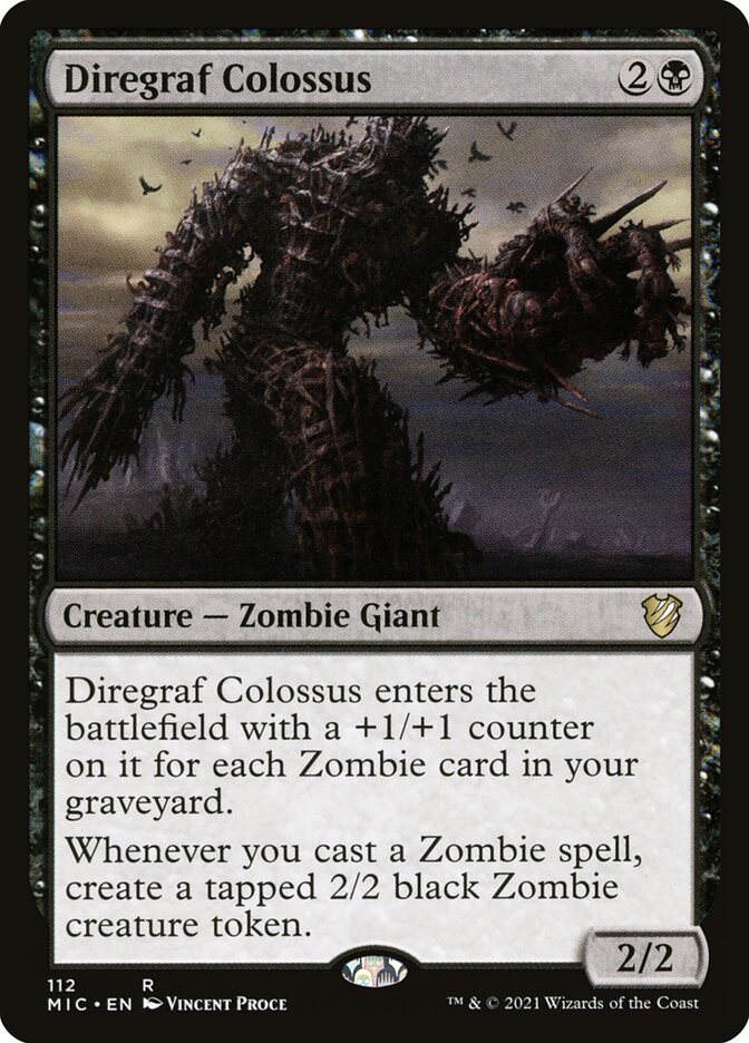 Diregraf Colossus - Commander: Innistrad: Midnight Hunt (MIC)