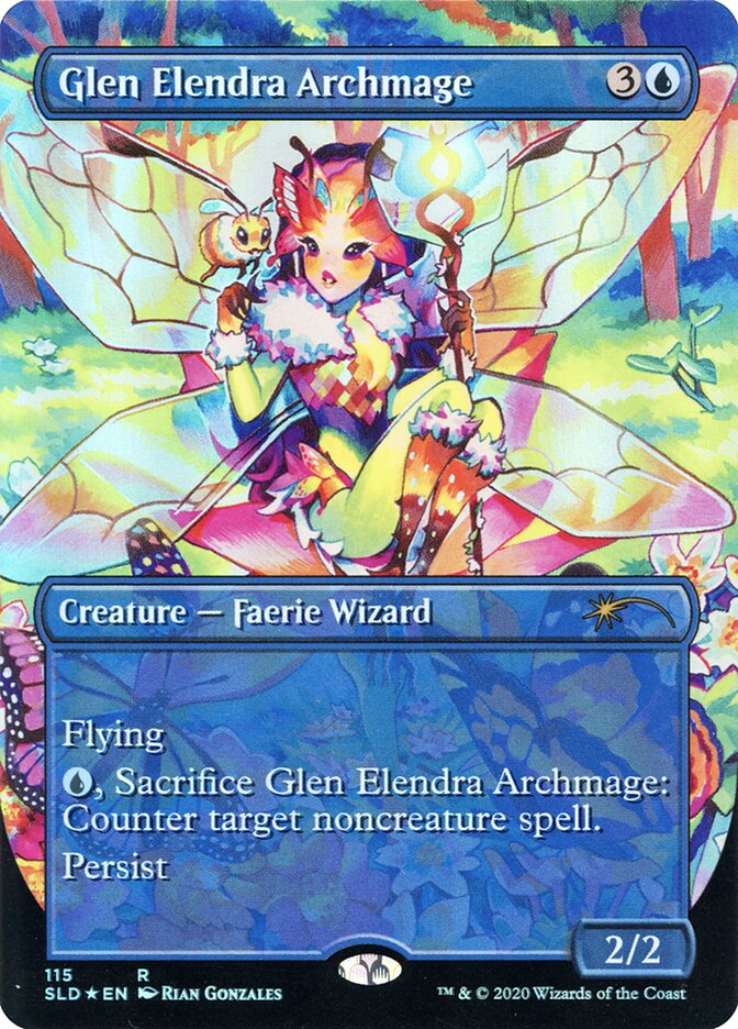 Glen Elendra Archmage (115) - Secret Lair Drop Series (SLD) - FOIL